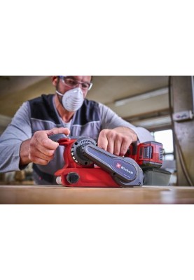 Einhell Шліфмашина стрічкова акумуляторна TP-BS 18/457LI BL - Solo, PXC, 18В, 120-250м•хв, стрічка 457х75мм, безщіткова, 2.58кг, без АКБ і ЗП