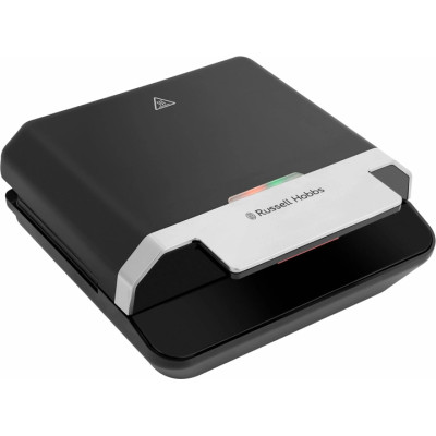 Russell Hobbs Сендвічмейкер, 750Вт, 1 пластина-сендвіч, корпус-пластик, чорний