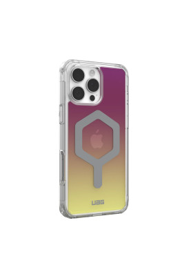 UAG Чохол для iPhone 16 Pro Max, Plyo Magsafe LE, Maroon/Yellow Ombre