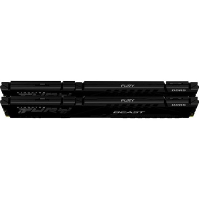 Kingston Пам'ять ПК DDR5 64GB KIT (32GBx2) 5600 FURY Beast