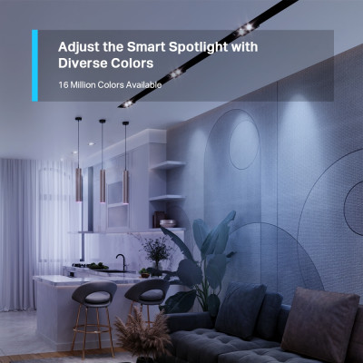 TP-Link Розумна багатокольорова Wi-Fi лампа Tapo L630 N300 GU10