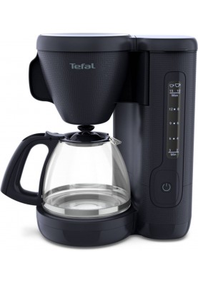 Tefal Кавоварка крапельна Morning Black Knight 1.25л, мелена, чорний