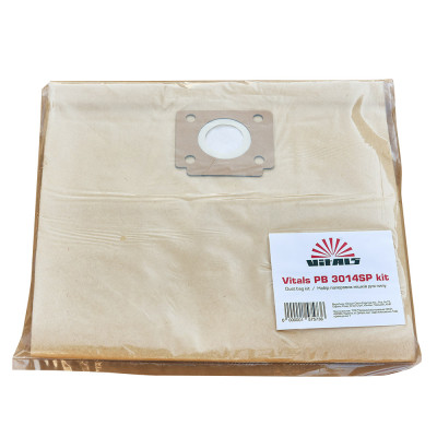 Vitals Мішки для пилососу PB 3014SP kit паперові 30л 5шт Vitals Мішки для пилососу PB 3014SP kit паперові 30л 5шт