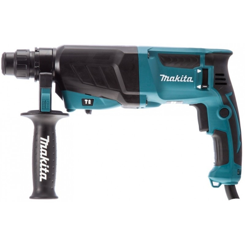 Makita Перфоратор HR2630T, SDS+,змінний патрон, 800Вт, 2.4 Дж, 3.0 кг