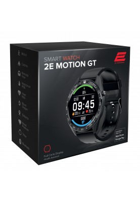 2E Смарт-годинник Motion GT 46 mm Black-Silver