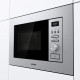 Gorenje Мікрохвильова піч вбудовувана, 20л, міх. управл., 800Вт, гриль, дисплей, інвертор, нерж