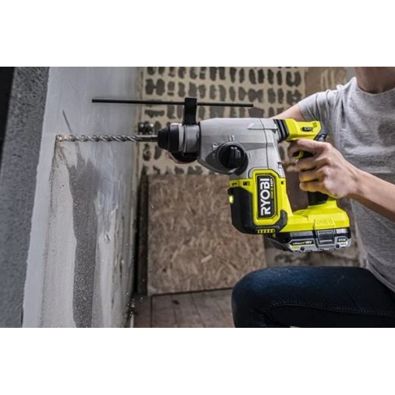 Ryobi Перфоратор RSDS18X-1C40S, SDS+, акумуляторний ONE+ НР