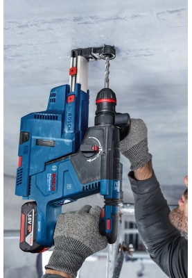 Bosch Перфоратор GBH 187-LI ONE Chuck акумуляторний, 18 В, 2.4 Дж, 980 об/хв, 2.9 кг, без АКБ та ЗП