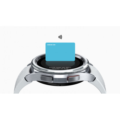 Samsung Смарт-годинник Galaxy Watch 6 Classic 43mm (R950) 1.31", сріблястий