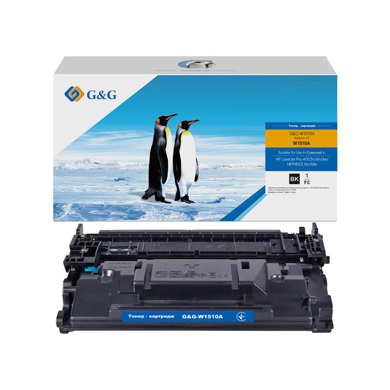 G&G Картридж до HP 151X LJ M4003, MFP 4103 Black (3 050 стор)