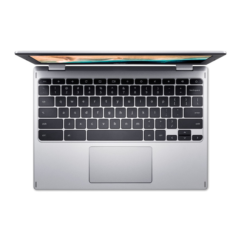 Acer Ноутбук Chromebook CB311-11H 11" IPS, MediaTek MT8183, 4GB, F64GB, UMA, ChromeOS, сріблястий