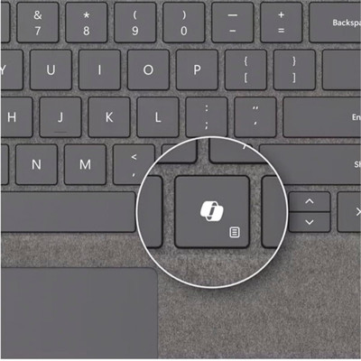 Microsoft Клавіатура зі стилусом для Surface Pro 11 чорна