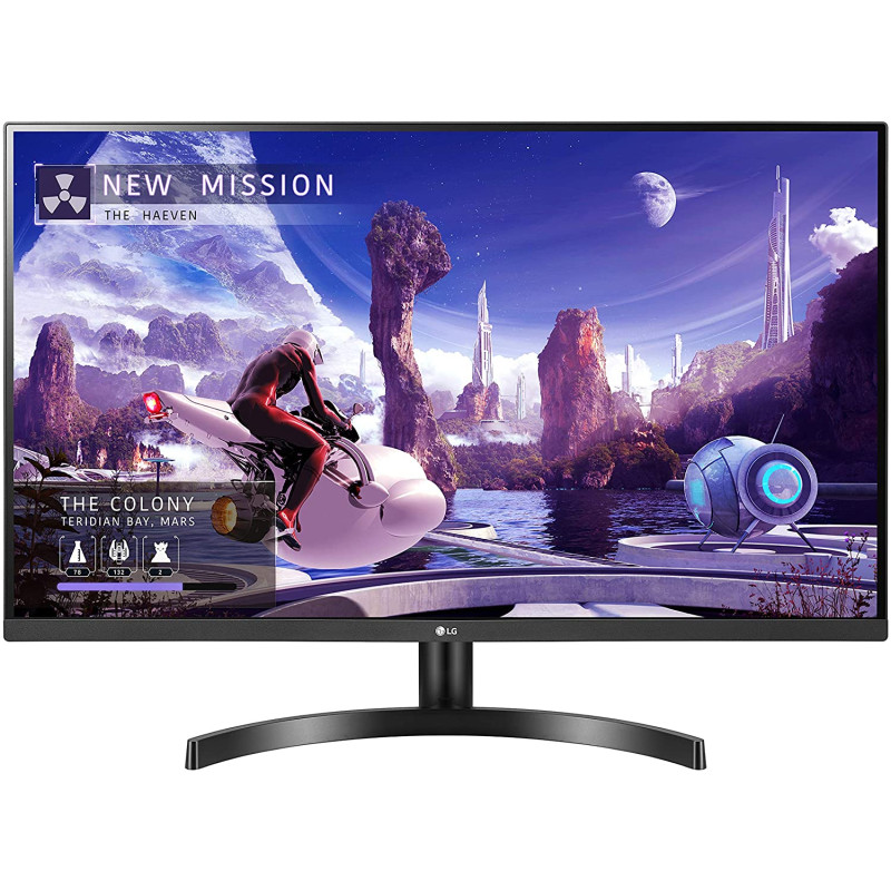 LG Монітор 27" 27QN600-B 2xHDMI, DP, IPS, 2560x1440, 99%sRGB, FreeSync, HDR10