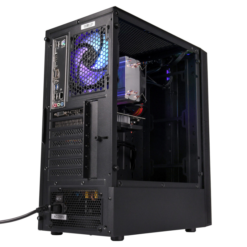 2E Комп’ютер персональний 2E Complex Gaming Intel i5-12400F/H610/16/256F+1000/NVD1030-2/Win11H/2E-G2107-500/500W
