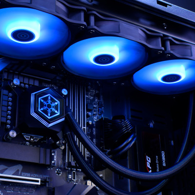 SilverStone Система рідинного охолодження Perma Frost Premium PF360-ARGB-V2, LGA1700, 2066, 2011, 1200, 115x, AM5, AM4, FM1, FM2, TDP300W