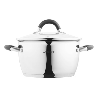 ARDESTO Каструля Gemini, скляна кришка, 3.2 л, нержавіюча сталь