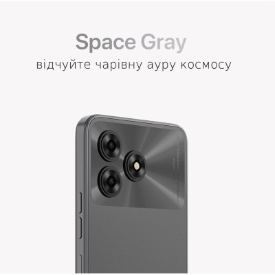 UMIDIGI Смартфон G5A (MP38) 6.52" 4/64ГБ, 2SIM, 5000мА·год, сірий