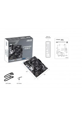 ASUS Материнcька плата PRIME A520M-R sAM4 A520 2xDDR4 M.2 HDMI mATX