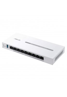 ASUS Маршрутизатор ExpertWiFi EBG19P 8xGE LAN (8xPoE), 1xGE WAN, 1xUSB 3.2, 123W, BT