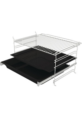 Gorenje Комплект (духовка електрична BOS6737E06BG + поверхня індукційна GI6401BSC), 743032, чорний