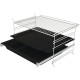 Gorenje Комплект (духовка електрична BOS6737E06BG + поверхня індукційна GI6401BSC), 743032, чорний