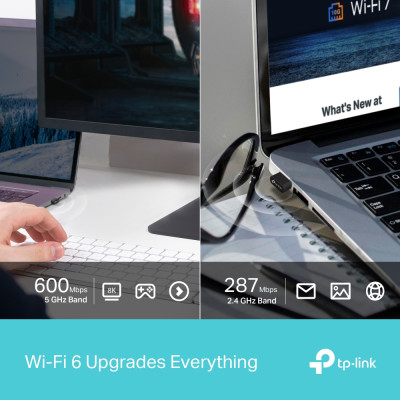 TP-Link Адаптер WiFi Archer TX10UB nano AX900, USB, BT5.3