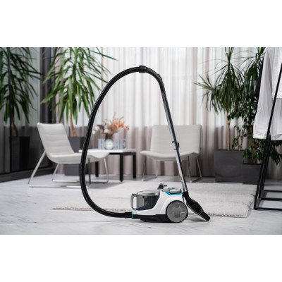 ARDESTO Пилосос контейнерний, 700Вт, конт пил -2.5л, НЕРА, біло-сріблястий