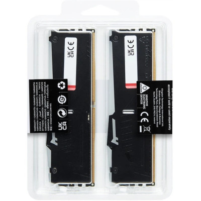 Kingston Пам'ять ПК DDR5 128GB KIT (64GBx2) 5600 FURY Beast RGB