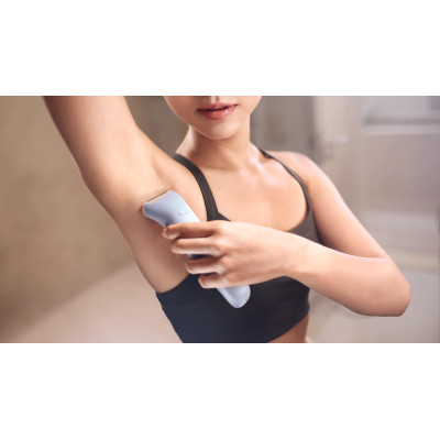 Philips Епілятор Series 8000 дисковий, аккумул., пінцет.-32, волог.+сух., футляр, з підсвіткою, білий