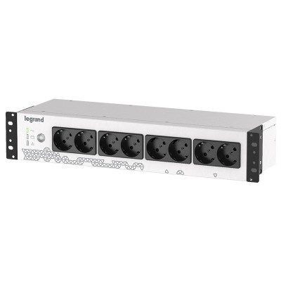 Legrand Джерело безперебійного живлення Keor PDU 800ВА/450Вт, 8хSchuko, USB