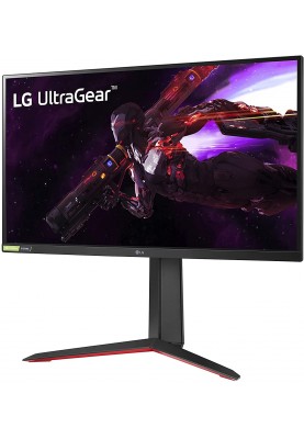 LG Монітор 27" 27GP850-B HDMI, DP, USB, Audio, NanoIPS, 2560x1440, 165Hz, 1ms, DCI-P3 98%, G-SYNC, FreeSync, Pivot, HDR400