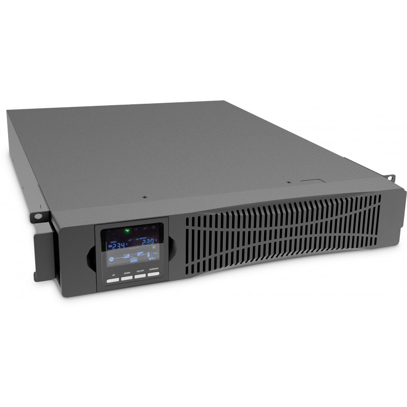 Digitus ДБЖ OnLine, 1000VA/1000W, LCD, 8xC13, RJ45, RS232, USB, Rack/Tower