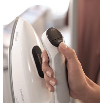 Braun Прасувальна система CareStyle 7, 2700Вт, 2000мл, паровий удар -510гр, нерж. сталь, сірий