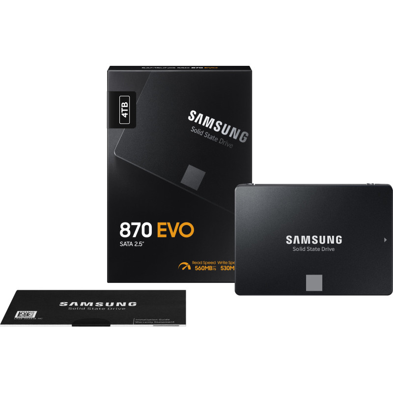 Samsung Накопичувач SSD 2.5" 4TB SATA 870EVO