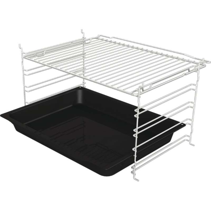 Gorenje Комплект духовка електрична BO6735E02X + поверхня газова G642ABX), 743551, нерж