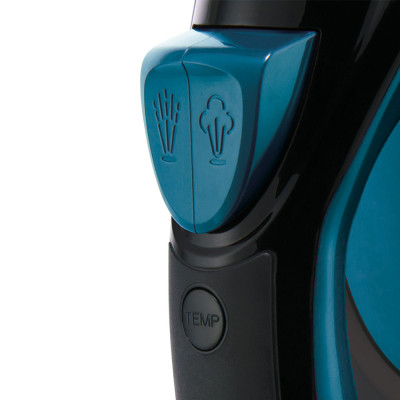 Russell Hobbs Праска Colour Control Pro, 2400Вт, 380мл, паровий удар -185гр, самоочищення, індик.температури, керам. підошва, синій