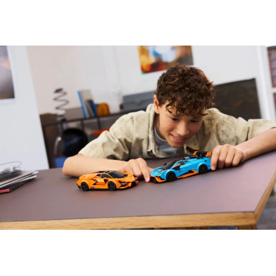 LEGO Конструктор Speed Champions Lamborghini Revuelto та Huracan STO