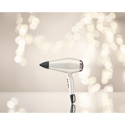 BaByliss Фен Stardust Shimmer, 2000Вт, 3 режими, іонізація, хол. обдув, 1 насадка, білий BaByliss Фен Stardust Shimmer, 2000Вт, 3 режими, іонізація, хол. обдув, 1 насадка, білий