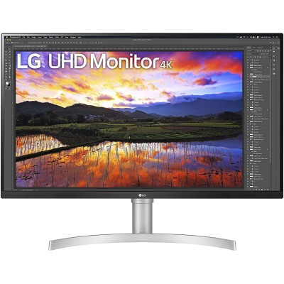 LG Монітор 31.5" 32UN650-W 2xHDMI, DP, MM, IPS, 3840x2160, DCI-P3 95%, FreeSync, HDR10