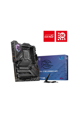 MSI Материнська плата MPG Z790 CARBON WIFI s1700 Z790 4xDDR5 M.2 HDMI WiFi BT ATX
