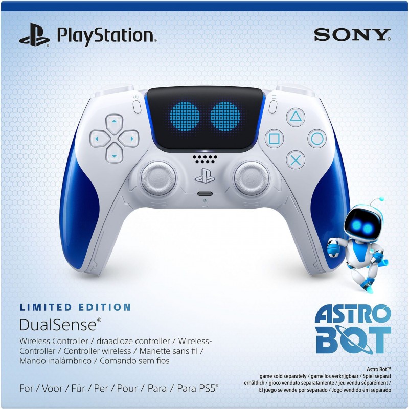 PlayStation Геймпад 5 Dualsense BT (Astro Bot Limited Edition)