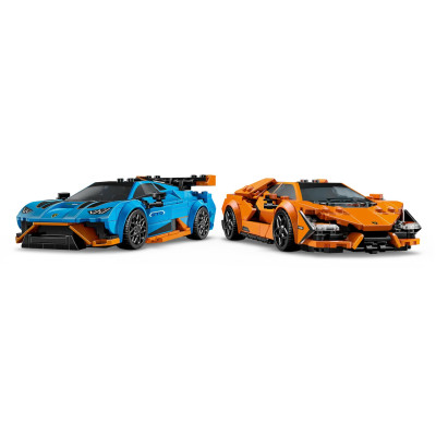 LEGO Конструктор Speed Champions Lamborghini Revuelto та Huracan STO