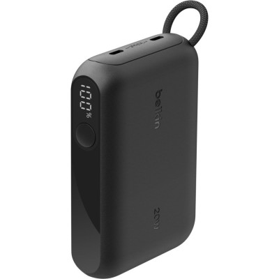 Belkin Акумулятор портативний літій-іонний Power Bank 10000мА·рік, 20Вт, з дисплеєм, чорний