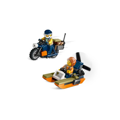 LEGO Конструктор City Вертоліт у базовому таборі для дослідження джунглів