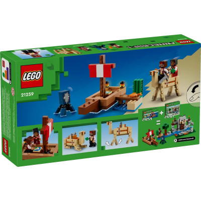 LEGO Конструктор Minecraft Подорож на піратському кораблі