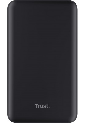 Trust Акумулятор портативний літій-іонний power bank Laro, 20000 мА·рік, USB-A/2хUSB-C, 100w, чорний