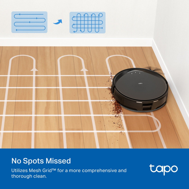 TP-Link Робот-пилосмок TAPO RV 20 MAX LIDAR з підтримкою вологого прибирання