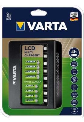 VARTA Зарядний пристрій LCD MULTI CHARGER PLUS