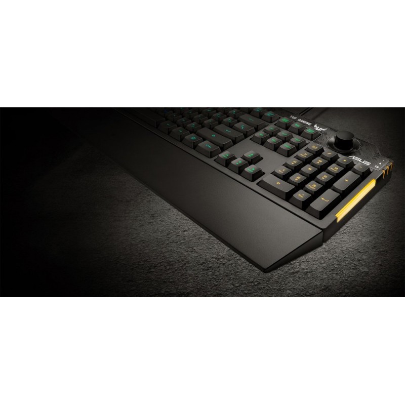 ASUS Клавіатура TUF Gaming K1 RGB 104key USB UA Black