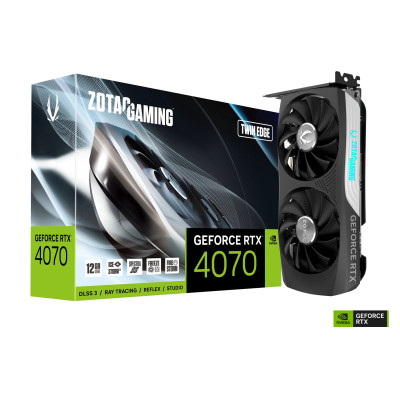 Zotac Відеокарта GeForce RTX 4070 12GB GDDR6X Twin Edge